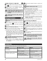 Предварительный просмотр 38 страницы Zelmer AH1001 User Manual