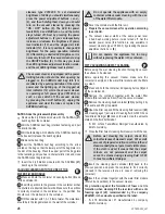 Preview for 42 page of Zelmer Aquawelt Plus ZVC762 User Manual