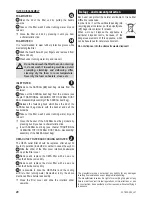 Preview for 44 page of Zelmer Aquawelt Plus ZVC762 User Manual