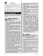 Предварительный просмотр 34 страницы Zelmer ck1175 User Manual