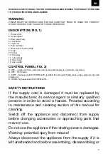 Предварительный просмотр 9 страницы Zelmer EasyJuice ZJP3900 User Manual