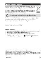 Предварительный просмотр 15 страницы Zelmer HC1000 User Manual