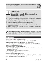 Предварительный просмотр 38 страницы Zelmer HC1000 User Manual