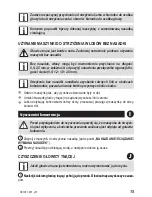 Предварительный просмотр 15 страницы Zelmer HC1001 User Manual