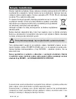 Предварительный просмотр 39 страницы Zelmer HC1001 User Manual