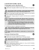 Предварительный просмотр 45 страницы Zelmer HC1001 User Manual