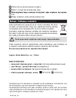 Предварительный просмотр 17 страницы Zelmer HC1002 User Manual