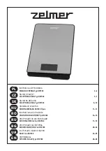 Preview for 1 page of Zelmer KS1500 User Manual