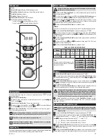 Предварительный просмотр 11 страницы Zelmer MW3060E User Manual