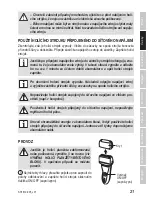 Preview for 21 page of Zelmer SH1810 User Manual