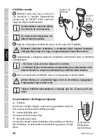 Preview for 44 page of Zelmer SH1810 User Manual