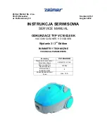 Предварительный просмотр 1 страницы Zelmer VC1002.0EK Service Manual