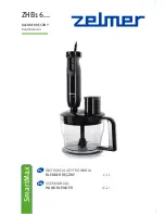 Zelmer ZHB16 SERIES User Manual preview