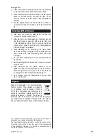 Предварительный просмотр 21 страницы Zelmer ZHB16 SERIES User Manual