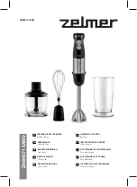 Zelmer ZHB4571 SANO User Manual preview