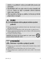 Предварительный просмотр 9 страницы Zelmer ZHC0507A User Manual