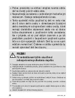 Предварительный просмотр 20 страницы Zelmer ZHC08350 User Manual