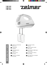 Preview for 1 page of Zelmer ZHM1650 User Manual