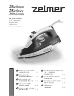 Zelmer ZIR06000 User Manual preview