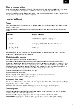 Предварительный просмотр 27 страницы Zelmer ZIR3300 User Manual