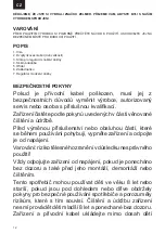 Preview for 12 page of Zelmer ZJE2800 User Manual