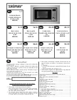 Preview for 1 page of Zelmer ZKM2021EB User Manual