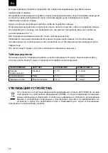 Предварительный просмотр 46 страницы Zelmer ZMM3501B User Manual