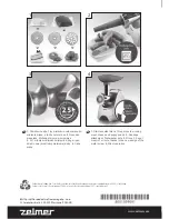Preview for 11 page of Zelmer ZMM56 SERIES User Manual