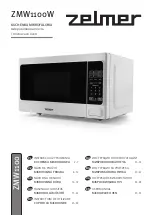 Zelmer ZMW1100W User Manual предпросмотр