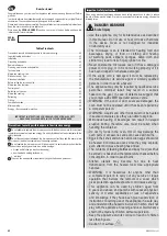 Предварительный просмотр 42 страницы Zelmer ZMW3003X User Manual