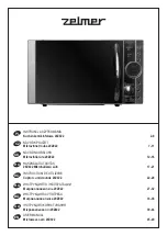 Zelmer ZMW3100X User Manual предпросмотр