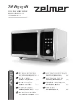 Zelmer ZMW3131W User Manual preview