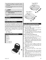 Предварительный просмотр 47 страницы Zelmer ZSM1001S User Manual