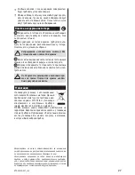 Preview for 27 page of Zelmer ZTS2910X User Manual