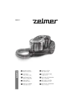 Preview for 1 page of Zelmer ZVC021P User Manual