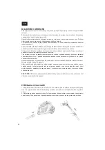 Предварительный просмотр 22 страницы Zelmer ZVC021P User Manual