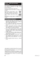 Предварительный просмотр 42 страницы Zelmer ZVC235SF User Manual