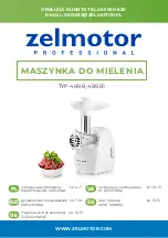 Zelmotor Professional 489.8 User Manual предпросмотр