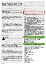 Предварительный просмотр 14 страницы Zelmotor Professional 489.8 User Manual