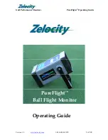 Zelocity PureFlight Operating Manual preview