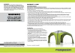 Предварительный просмотр 2 страницы Zempire AEROBASE 3 SHELTER Series Instructions