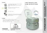 Preview for 1 page of Zempire Portacamp 20Ltr User'S Manual And Care Instructions