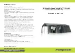 Zempire TITAN CANVAS Series Pitching Instructions preview