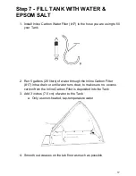 Предварительный просмотр 17 страницы Zen Float Tank Assembly Instructions Manual