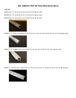 Preview for 1 page of Zen Habitats 4'x2'x4' PVC Panel Reptile Enclosure Assembly Instructions Manual