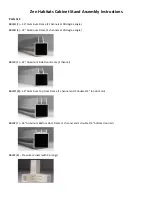 Zen Habitats Cabinet Stand Assembly Instructions preview