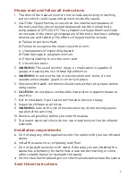 Preview for 3 page of Zen Sauna MS-SA-Z2P-AU Instruction Manual