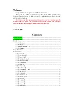 ZEN X390 User Manual preview