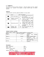 Предварительный просмотр 5 страницы Zenair STOL CH 701 Flight Manual