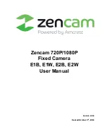 Предварительный просмотр 1 страницы Zencam E1B User Manual